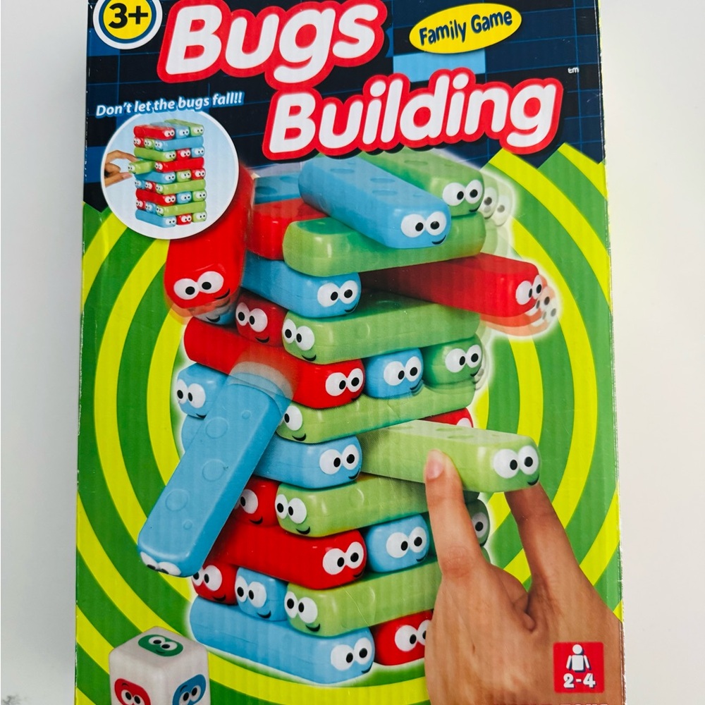 Maple Toys Bugs Building Stacking Family Game. 